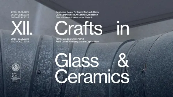 Crafts in Glass and Ceramics